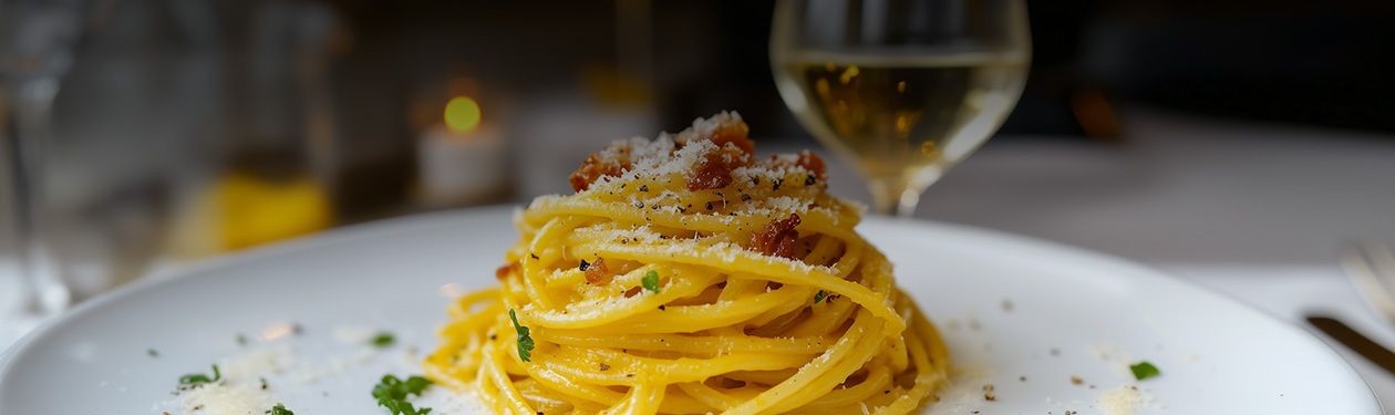 Vinho e Carbonara